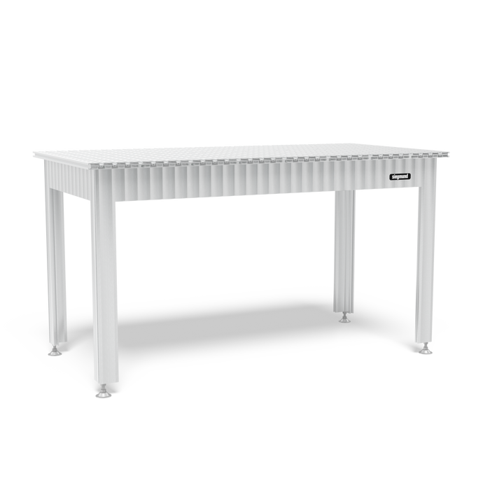 Siegmund Workbench with aluminum table profiles 1600x800