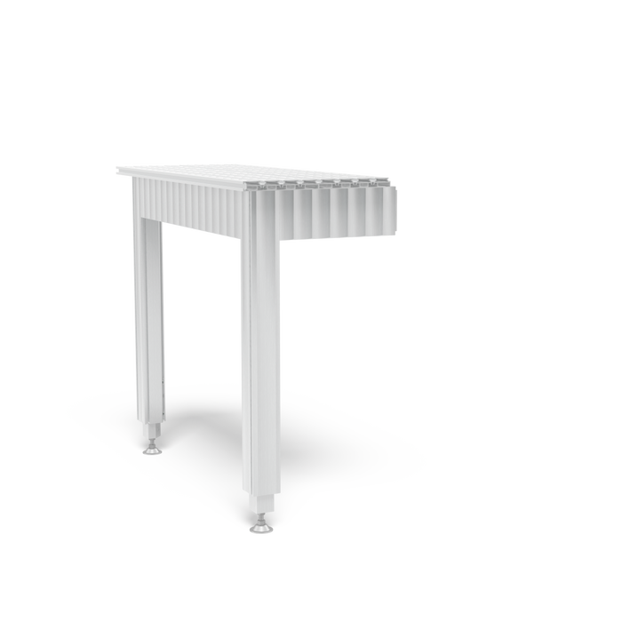 Extension 400x1000 for workbench height adjustable