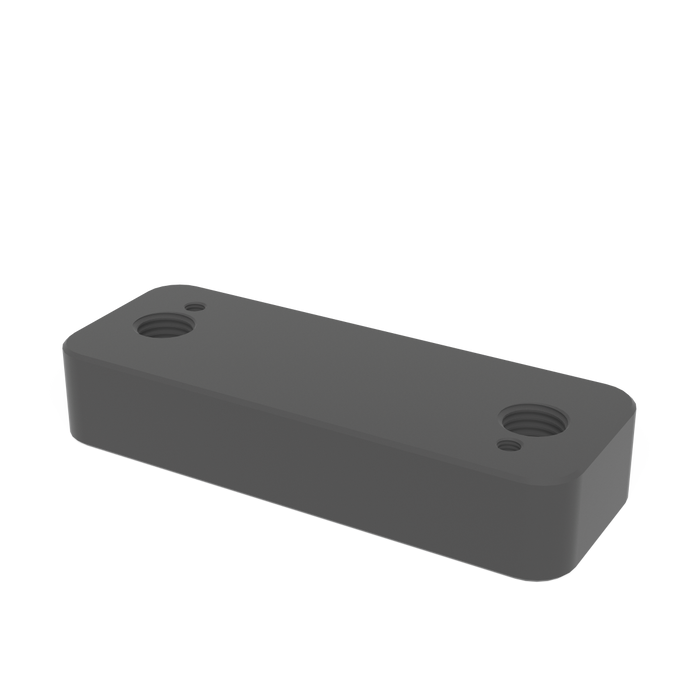 Screw-on plate Polyamide