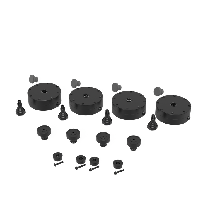 Starter set Zero point clamping system pneumatic for Premium Light